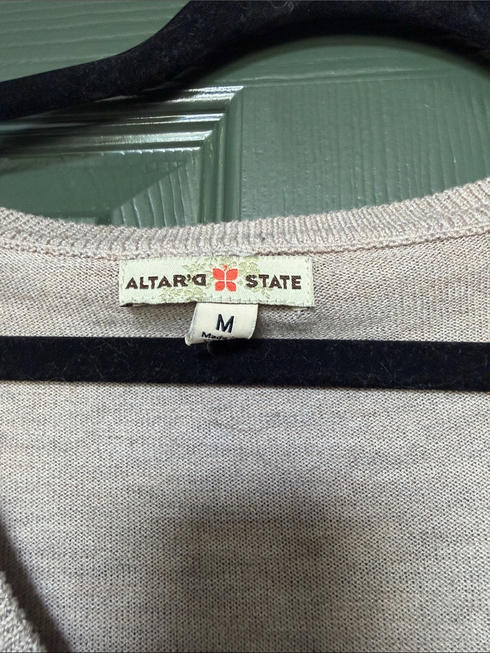 Altar’d State oversized short sleeve sweater - Picture 3 of 6